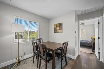 a dining room with a table and chairs at Modern Oasis New 2BR in La Mesa in La Mesa