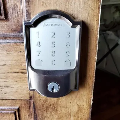 a clock on the door of a wooden door at SanDiego Insider's Coastal Bliss and Urban Wonders in San Diego