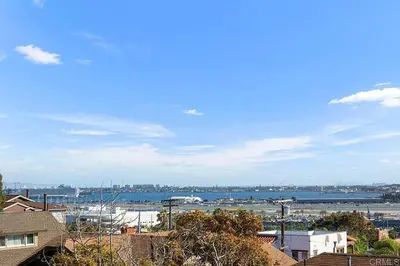 a view of a harbor with boats in the water at Majestic Mermaid Retreat in San Diego