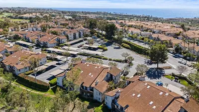 an aerial view of a residential neighborhood with houses at Close to Beach w Patio Resort Amenities The Point at Corniche by AvantStay STR16-0458 in Dana Point