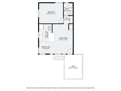 a floor plan of a house at Penthouse Steps from Victoria Beach 180 degree ocean views in Laguna Beach