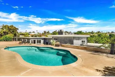 an image of a house with a swimming pool at 16 Plus ADU Solana Beach DelMar Fair in Encinitas