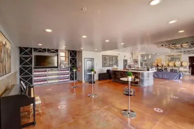 a large room with a large room with a large room with at Casita Vino Dog-Friendly Vineyard Retreat & Stay in Escondido