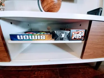 a white shelf with snacks on it at Heart of San Diego-Walk Score 82-Backyard -BBQ-HBO in San Diego