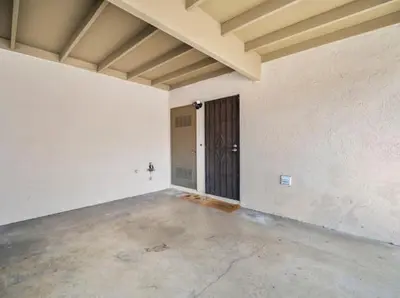 an empty room with a door in a building at Recently updated home close to La Jolla & Del Mar- 2 bedrooms home in San Diego