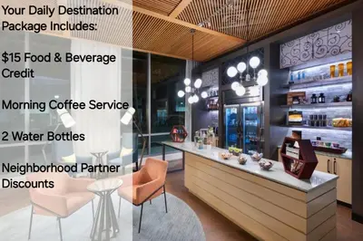 a restaurant with a counter and chairs in a room at Hotel Indigo San Diego - Gaslamp Quarter by IHG in San Diego