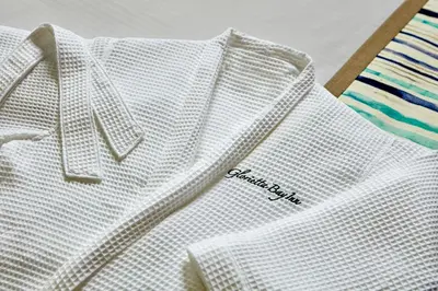 a close up of a white shirt and a tie at Glorietta Bay Inn in San Diego
