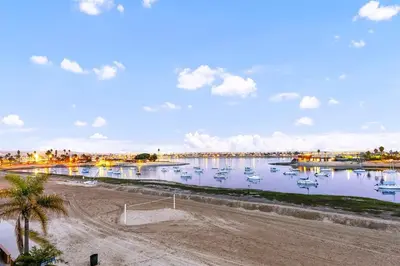 a view of a river with boats in it at 105-Sleekretreat in San Diego