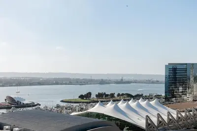a view of the sydney opera house and the water at Omni San Diego Hotel at the Ballpark in San Diego