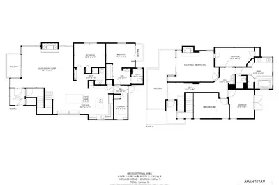 a floor plan of a house at Balboa I by AvantStay - Stylish Condo Balboa Park Adjacent w Views in San Diego