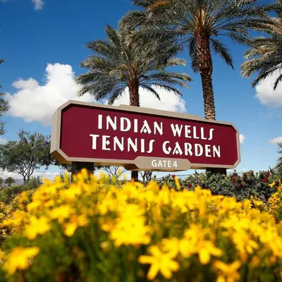 a sign for an indian well templar garden at Meadow Harvest Suite with TV and private bathroom in Hemet