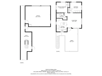 a floor plan of a house at 313 E Bay Ave A & B in Newport Beach